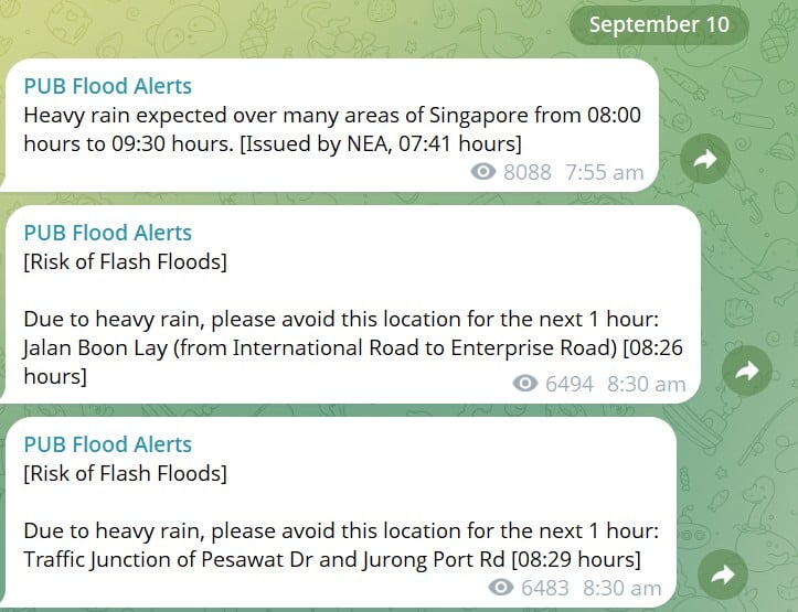 pub flash flood