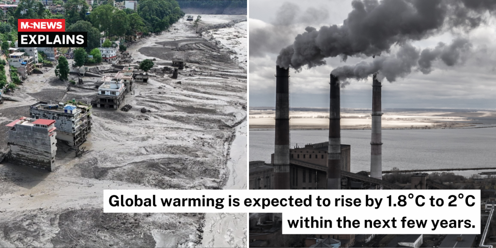 global warming exceed