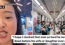 man seat wife mrt (1)