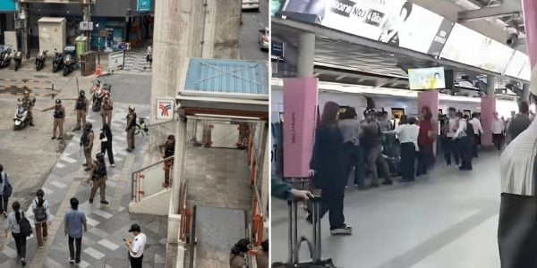 students stabbed mrt