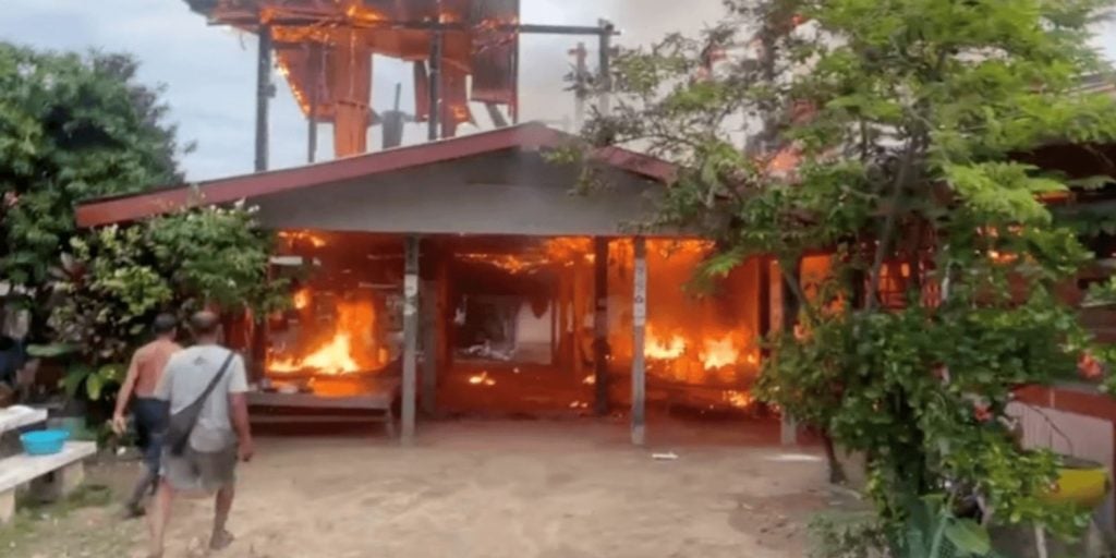 teen house fire