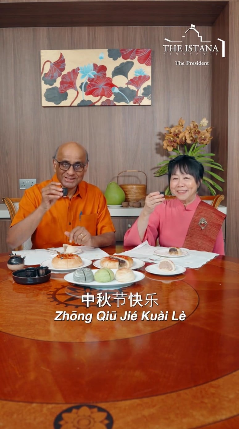 tharman teochew mooncakes