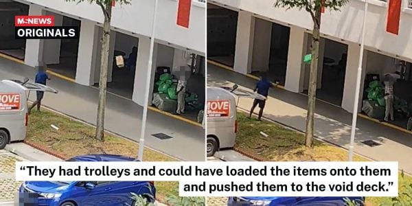 throwing packages van