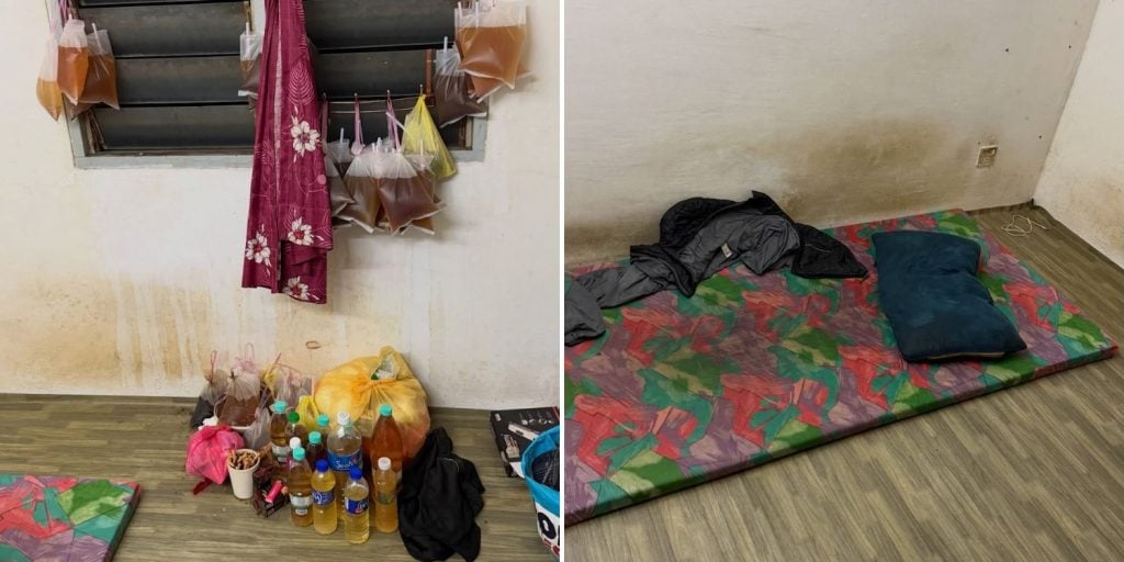 urine plastic bags bottles