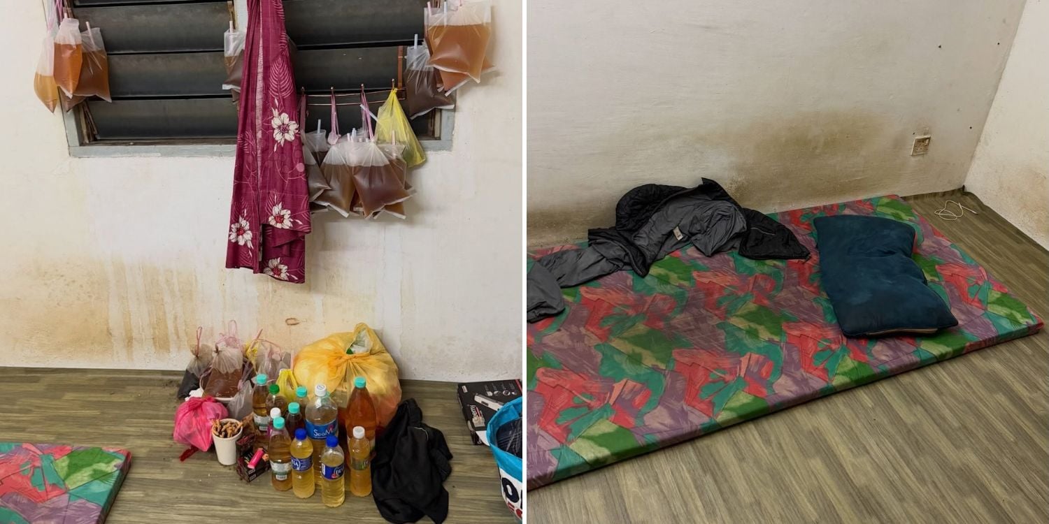 urine plastic bags bottles