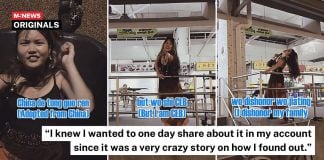 woman adopted karaoke video