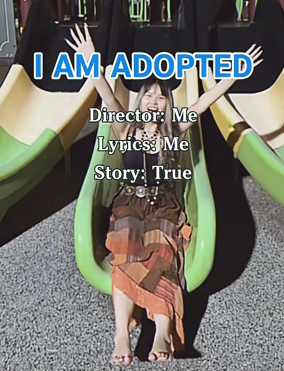 woman adopted karaoke video (4)