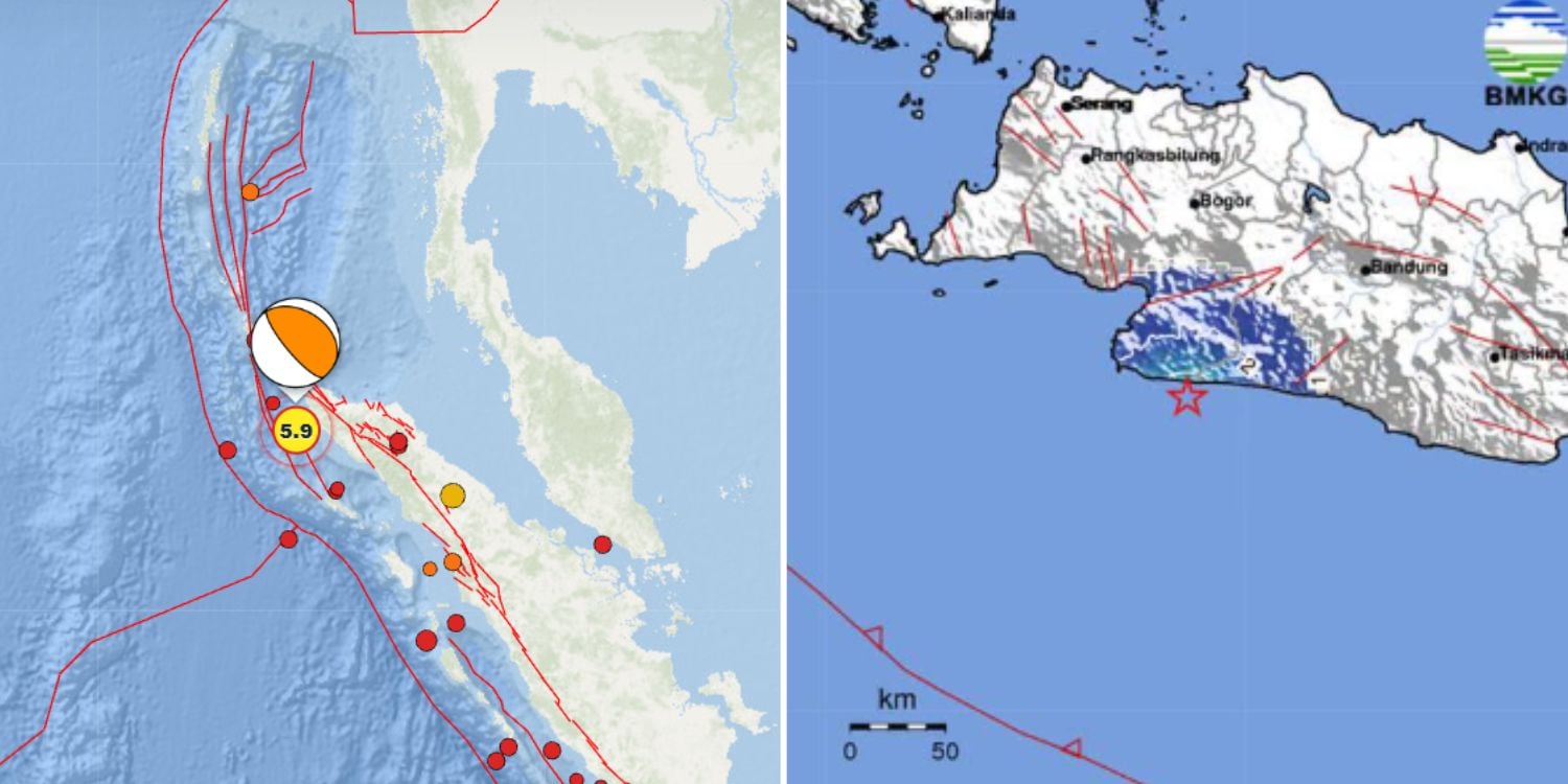 3 earthquakes indonesia
