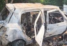 4 killed car fire