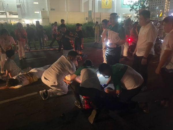boy electrocuted procession