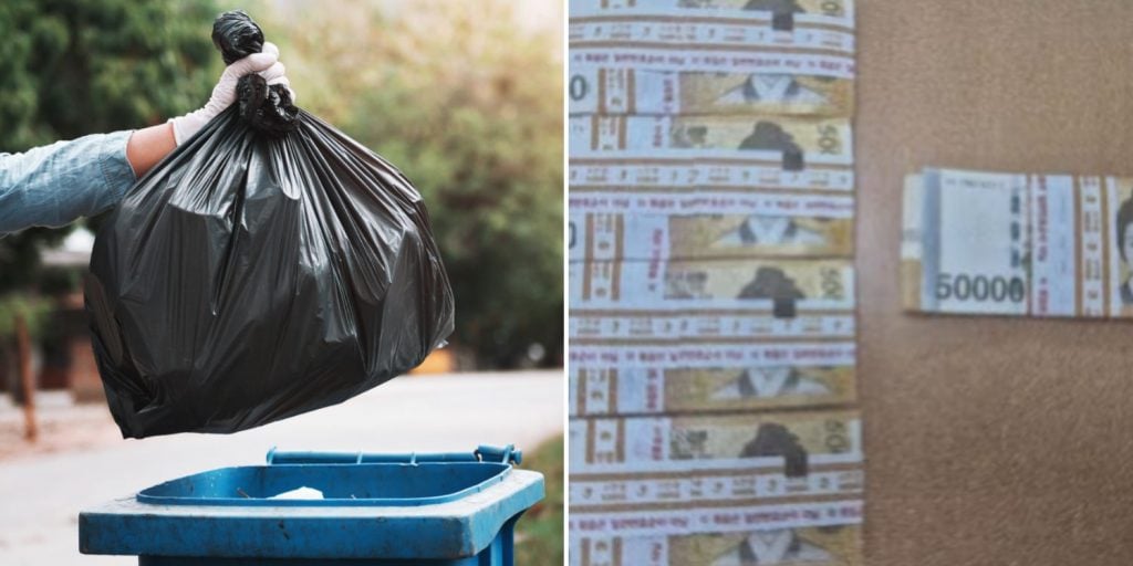 S$23K rubbish bag