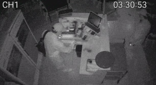 korea restaurant vandalised