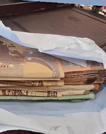 french tourist cash