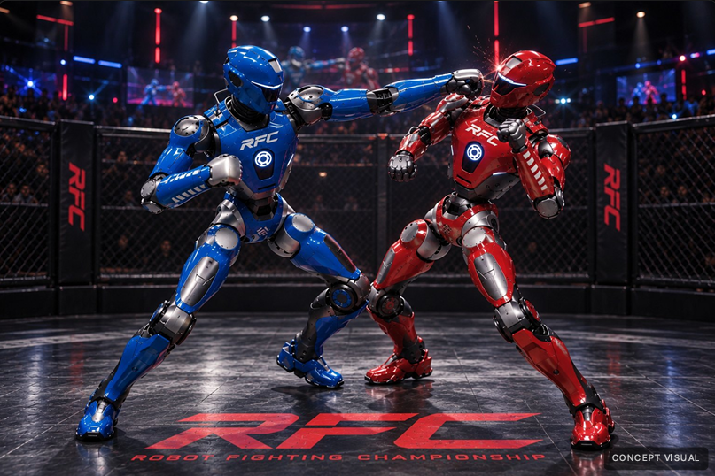 Human-controlled robot fights, AI filmaking, and other highlights to expect at AICON 2026
