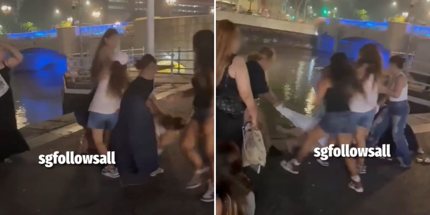 altercation clarke quay