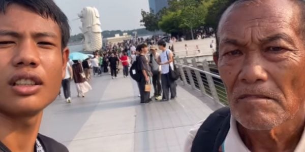 boy grandfather singapore