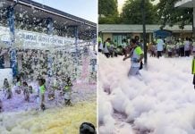electrocuted bubble fun run