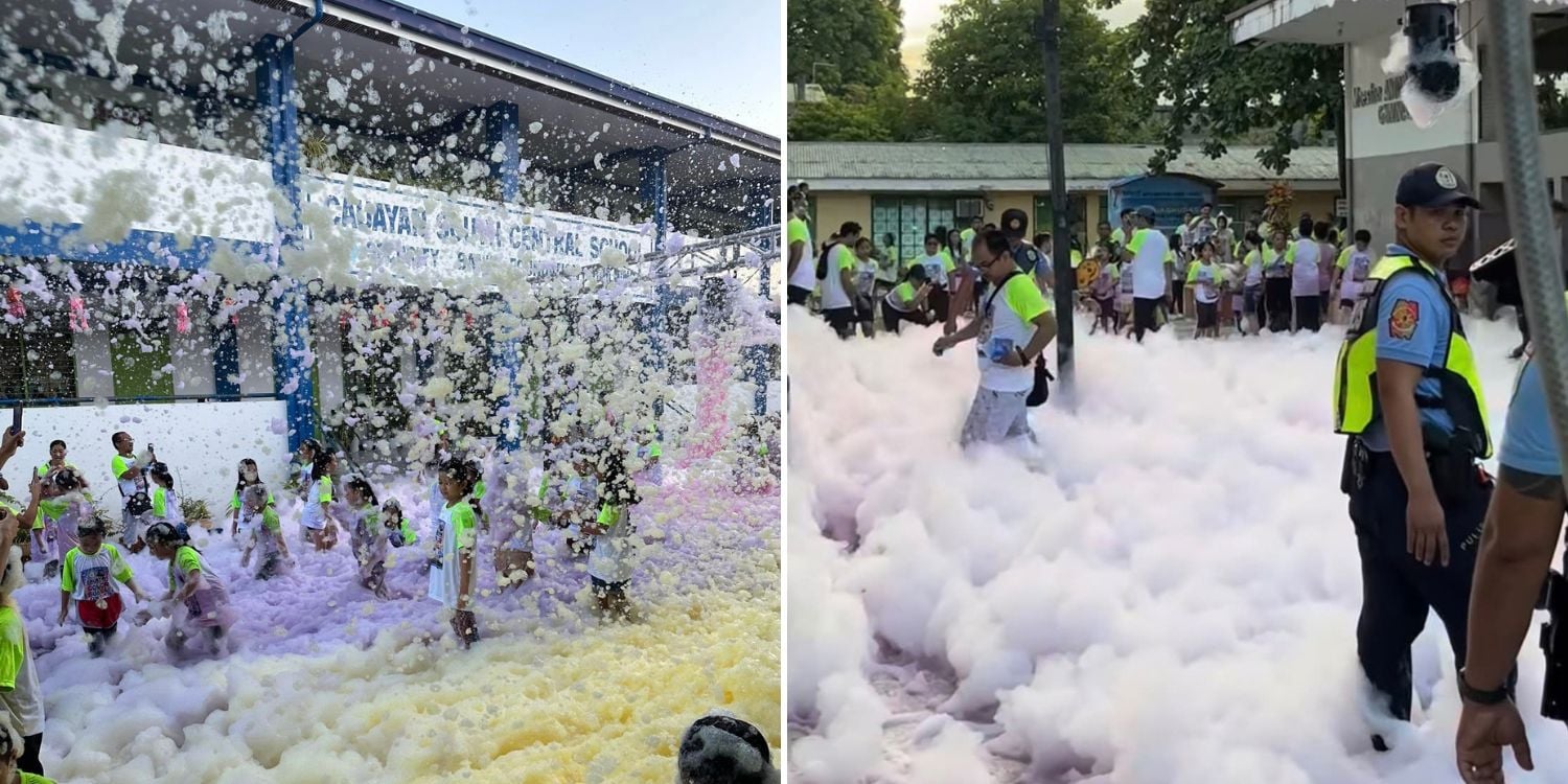 electrocuted bubble fun run