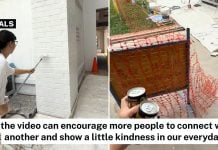 painting HDB block wall
