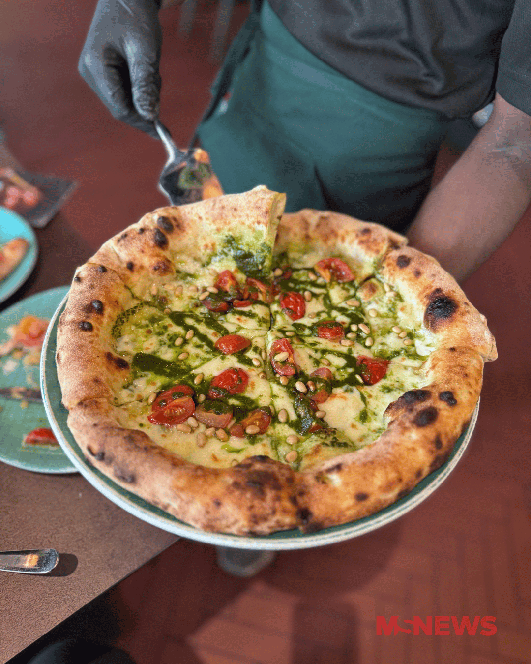 Vincenzo Capuano lunch buffet