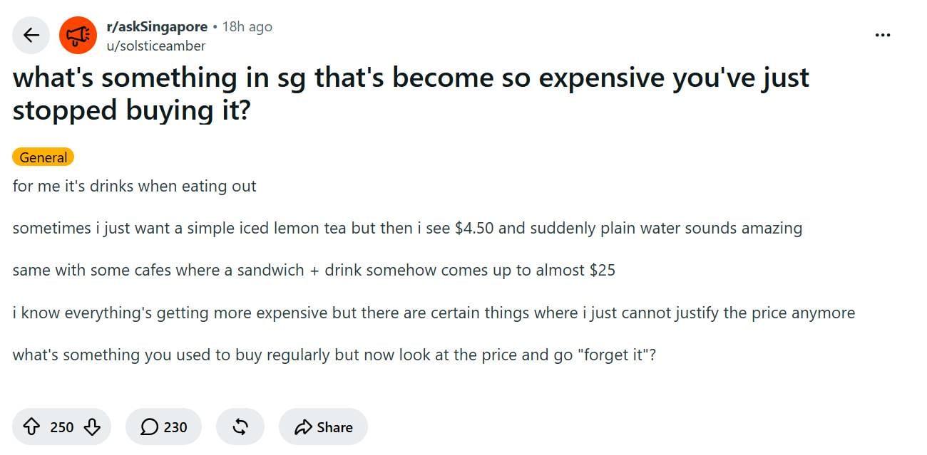 reddit post