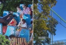 six flags rollercoaster