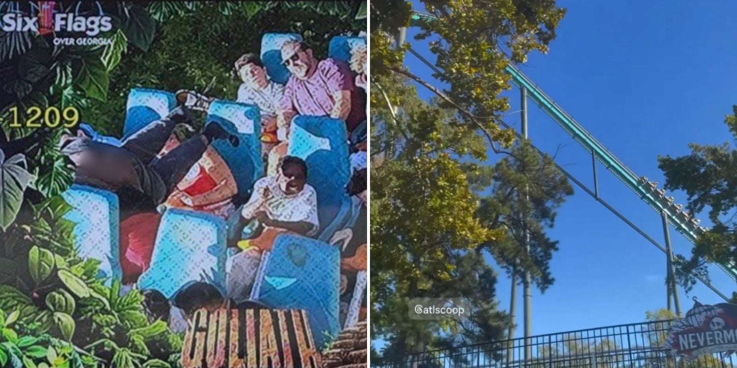 six flags rollercoaster